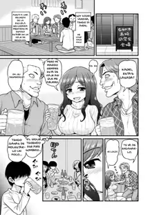 Uwaki Hitozuma Nama Nakadashi Ottori Seiso Kakure Inran Hitozuma to Okute Dotei Otaku-kun | Married woman receives a creampie from an Otaku, Español