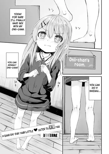 Imouto no Shitai Hiyori | A Good Day for your Little Sister to DO you., English