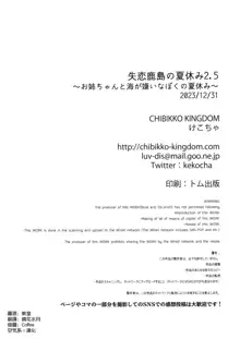 失恋鹿島の夏休み2.5, 中文