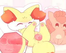 Fennekin animated, 日本語