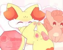 Fennekin animated, 日本語