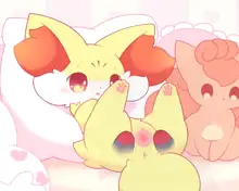 Fennekin animated, 日本語