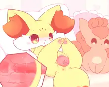 Fennekin animated, 日本語