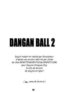 Dangan Ball Vol. 2 Ero Sennin no Jugyouryou, Français