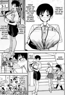 Futanari Joshikou no Onaho ~Itsudemo Sex Sasete Kureru Kiyowa de Yasashii Koushinchou Kyonyuu Sensei~, English