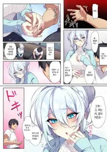 Hitozukiai Ga Nigate Na Miboujin No Yukionna-San To Noroi No Yubiwa, 한국어