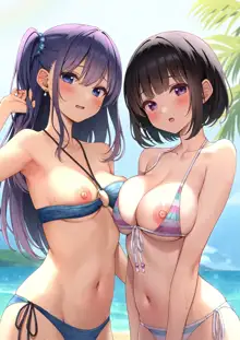 Ecchi na Onaka Kansatsu. Onaka×Mizugi | 色情的小肚肚觀察記。腹部X泳裝 (decensored), 中文