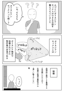 架空風俗体験レポ風漫画, 日本語