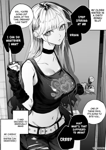 The Day I Decided to Make My Cheeky Gyaru Sister Understand in My Own Way Ch. 1-5, English