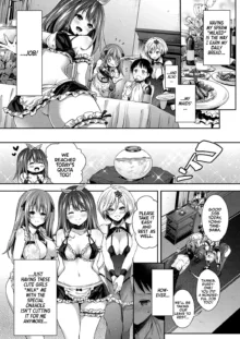 Harem Maid no Damedame Ecchi | Kinky Sex with My Maid Harem Chapters 01-05 (decensored), English