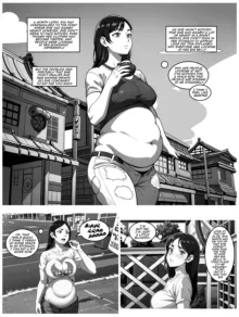 DeviantArt - Eva weight gain comic -, English