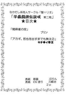 学園麻雀闘牌伝 咲2, 日本語