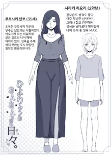 Hiyori-kun no Wanwan Ppoi Hibi. | 히요리군의 멍멍이 같은 날들, 한국어