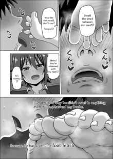 Kouhai no Ashi de Gachi Boki Shite Hazukashikunainsu ka? Wara | Aren't You Ashamed of Getting a Boner from Your Junior's Feet? LOL, English