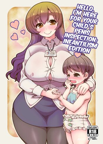 Konnichiwa Seitsuu Kensain desu -Aka-chan de Seitsuu Hen- | Hello, I'm Here For Your Child's Penis Inspection: Infantilism Edition, English