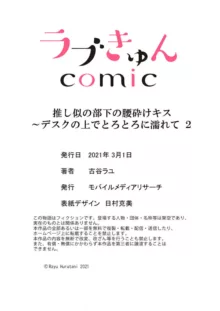 推し似の部下の腰砕けキス〜デスクの上でとろとろに濡れて 1-2, 日本語