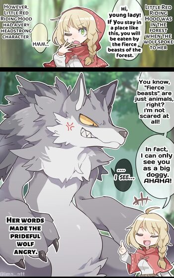 The Wolf VORE Little Red Riding Hood, 日本語