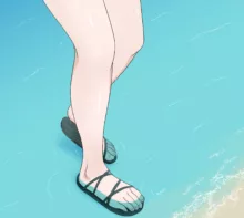 Rinrin had her swimsuit washed away + Textless + Bonus, English