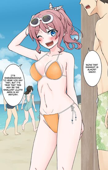 Saaya's extremely skimpy swimsuit + Textless + Bonus, English