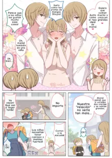 Jun-kun to Maa-kun no Mama ni H na Itazura Daisakusen | Una gran broma a la madre de Jun-kun y Maa-kun., Español