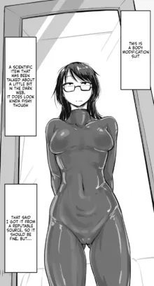 A Geek girl getting the ideal body, English