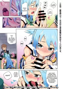 Damegami-sama no Succubus Beit! - Aqua's saccubus job | Una Dea Disastrosa, Italiano