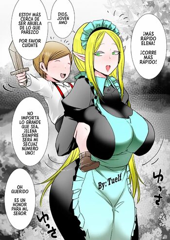 Elf Maid to Botchan no Seichou | La Doncella Elfa y El Niño Pequeño Creciendo, Español