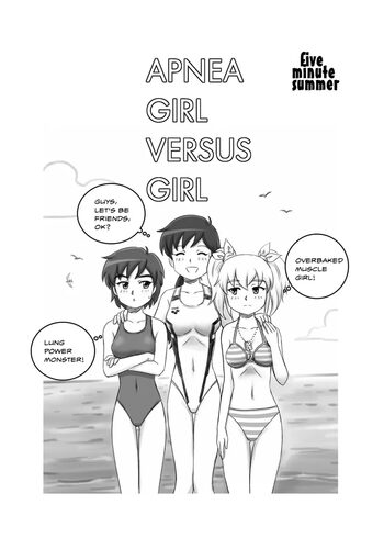 Apnea Girl Versus Girl, English