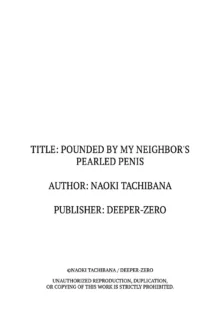 Oku-san, Zenra de Dogeza Shiro yo - Rinjin DQN no Iboibo Chi ● po de Tsukareta Hitodzuma wa... 1 | Pounded by My Neighbor's Pearled Penis 1, English