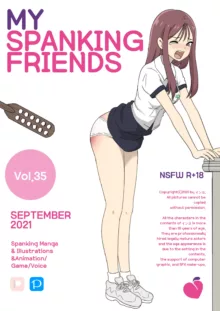 My Spanking Friends Vol. 35, English