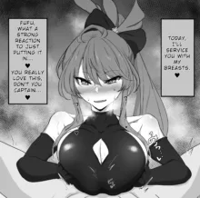 Diantha no Dosukebe Inner Chakui Paizuri | Diantha's Lewd Inner Clothed Paizuri, English