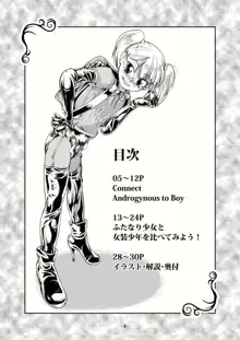 Connect Androgynous to Boy, 日本語