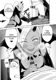 Succubus ni Haiboku Shite Chitchana Teisobi o Tsukerarechau Ohanashi / Story about Losing to a Succubus and Made to Wear Small Chastity Belt, English