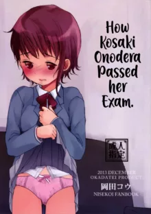 Onodera Kosaki wa Koushite Juken ni Seikou Shimashita. | How Kosaki Onodera Passed her Exam., Español