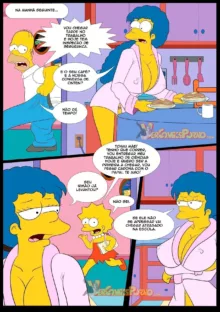 Os Simpsons velhos costumes 3 hentai, Português