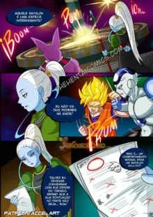 Goku e Vados No Treinamento Sexual, Português