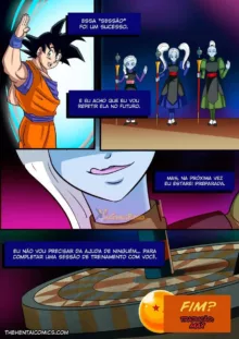 Goku e Vados No Treinamento Sexual, Português