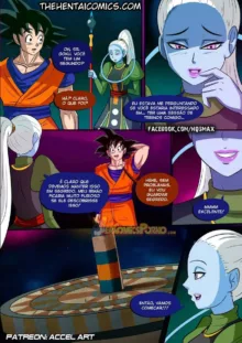 Goku e Vados No Treinamento Sexual, Português