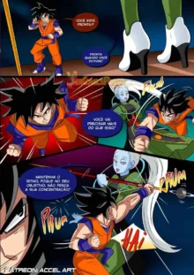 Goku e Vados No Treinamento Sexual, Português