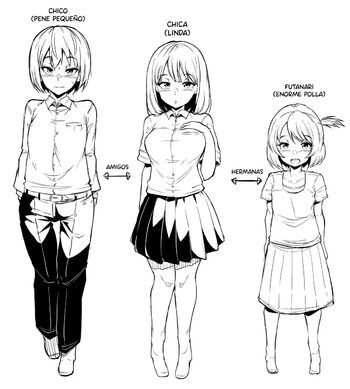 Naiyou wa Otokonoko ga Tomodachi no Imouto ni Choukyou Sareru Hanashi o Yotei Shitemasu | Un Chico Es Entrenado Por La Hermana De Su Amiga, Español