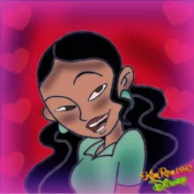 KimRon1992 Monique from Kim Possible Drawings, English