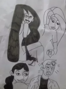 KimRon1992 Monique from Kim Possible Drawings, English