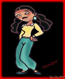 KimRon1992 Monique from Kim Possible Drawings, English