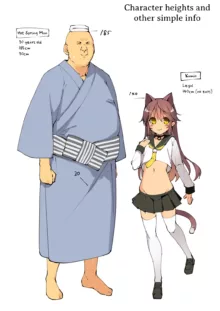 Neko Neko Note 7 Choroi Shoujo Onsen Sasotte Yukemuri Sex Suru Hon + Omake, English