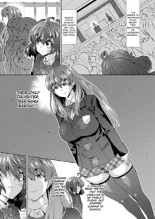 Jagan no Saimin Inryoku de Seitokai Les Joshi-tachi no Shojo o Kyousei Rape!! Ch.1-4 (decensored), English