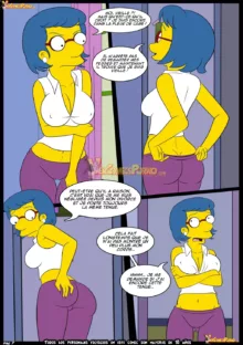 Los Simpsons Viejas Costumbres 6 Aprendiendo con mamà, Français