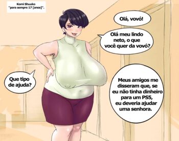 Komi Shuuko milf pt-br, Português