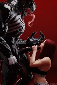 Black Widow x Venom, English