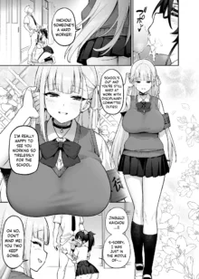 The Beloved Student Council President With the Obscenely Big Tits | Akogare no Seitokaichou ga Kyonyuu Sugiru Ken (uncensored), English