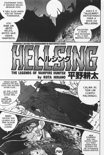 Hellsing. The Legends of a Vampire Hunter, Português